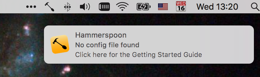 hammerspoon program series of keystrokes